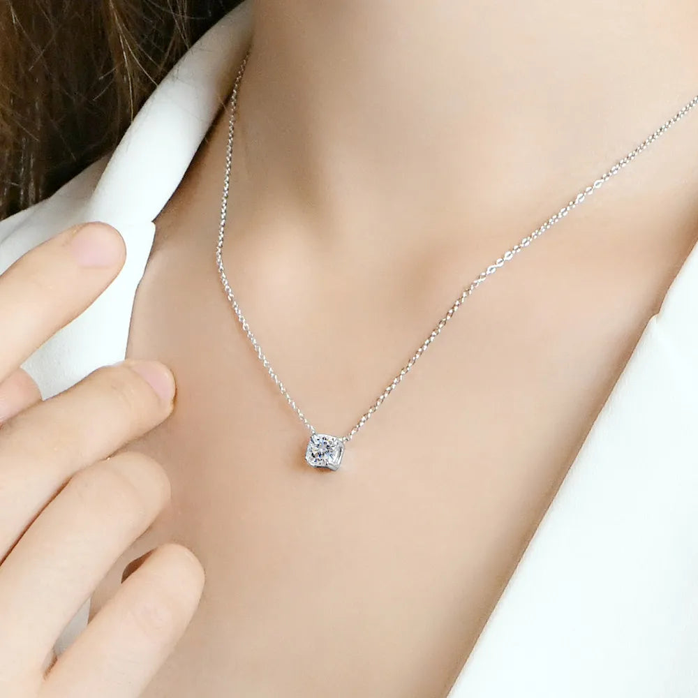 Divine Crystal Moissanite Necklace