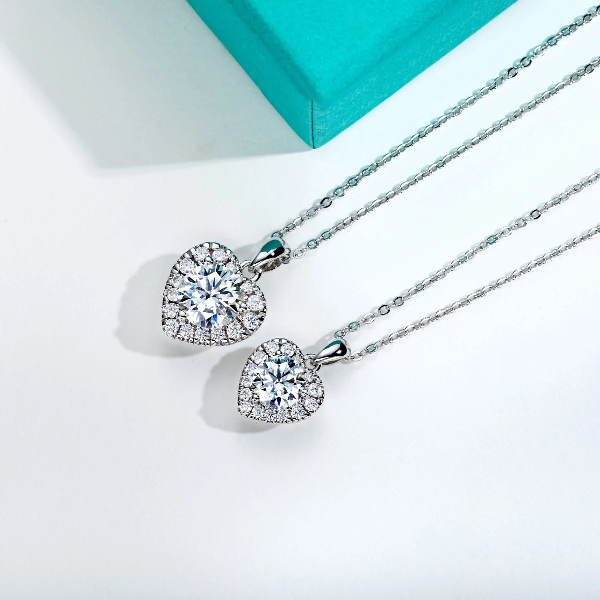 Heart of Desire Moissanite Necklace