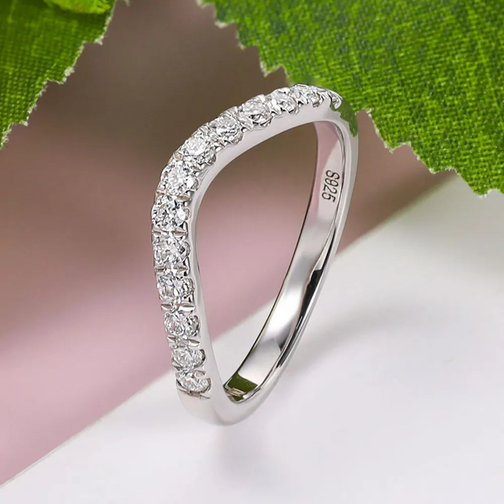 Moissanite Ring Eternity