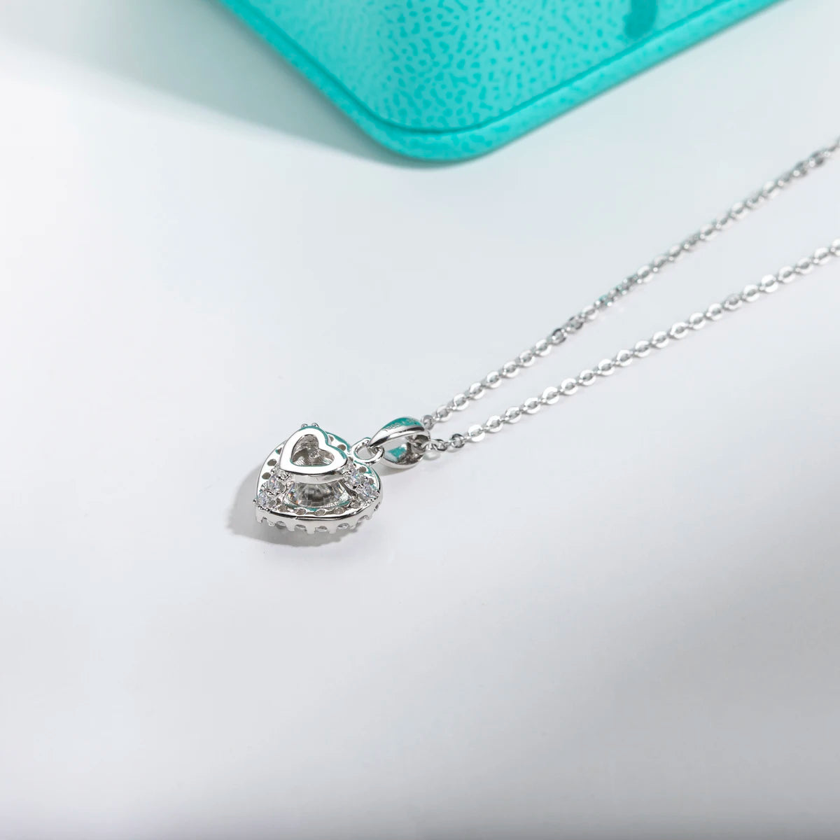 Heart of Desire Moissanite Necklace