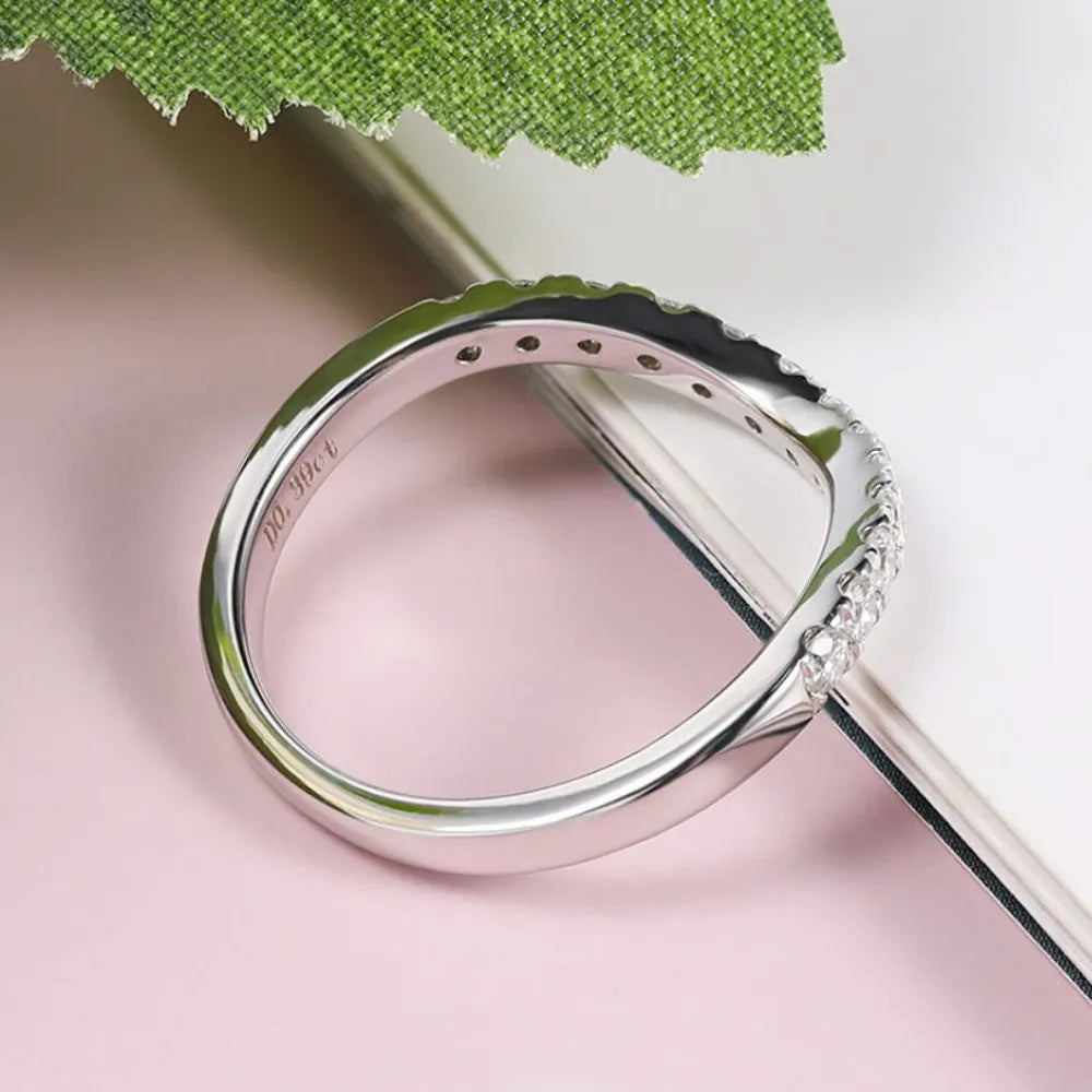 Moissanite Ring Eternity