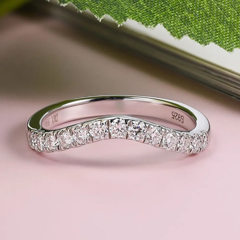 Moissanite Ring Eternity