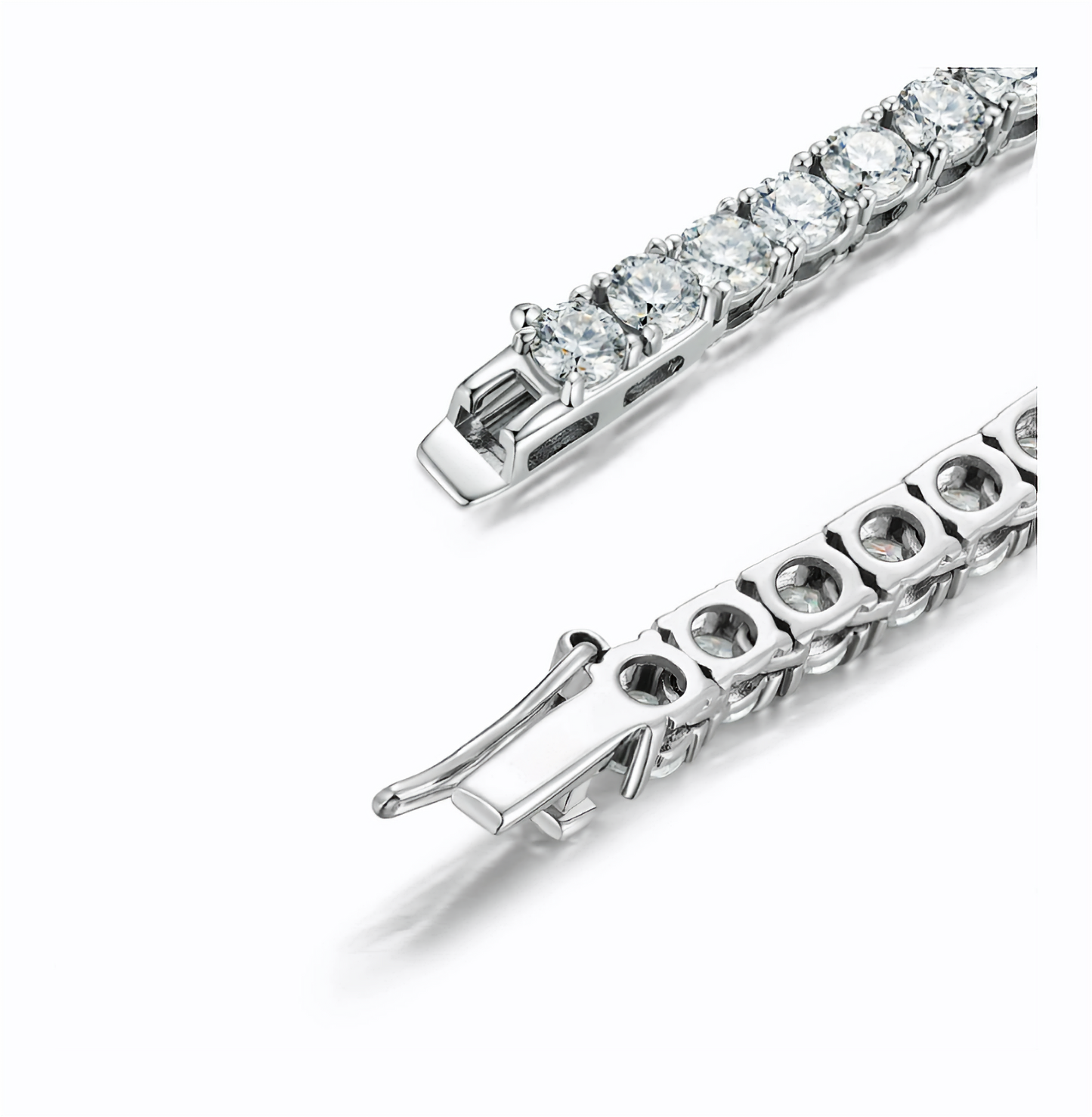 5mm Moissanite Tennis Necklace