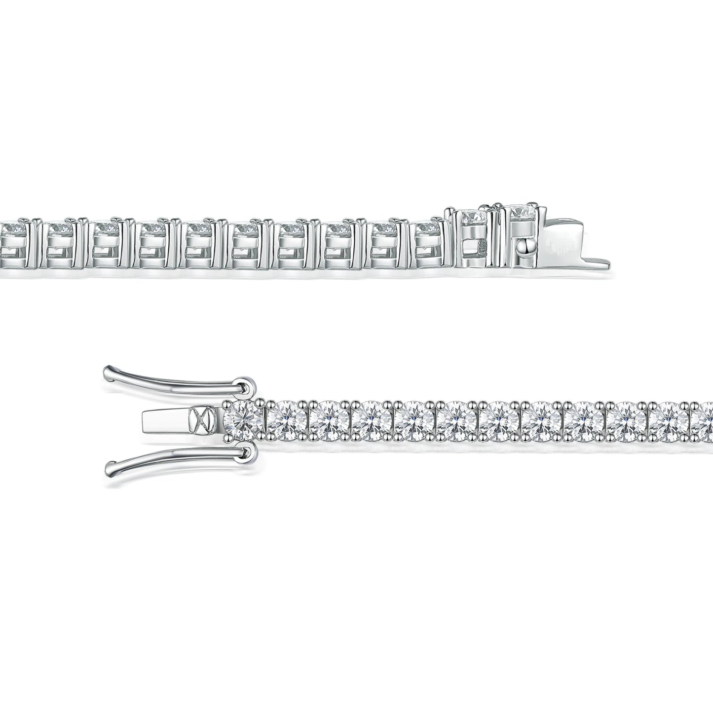 3mm Moissanite Tennis Bracelet