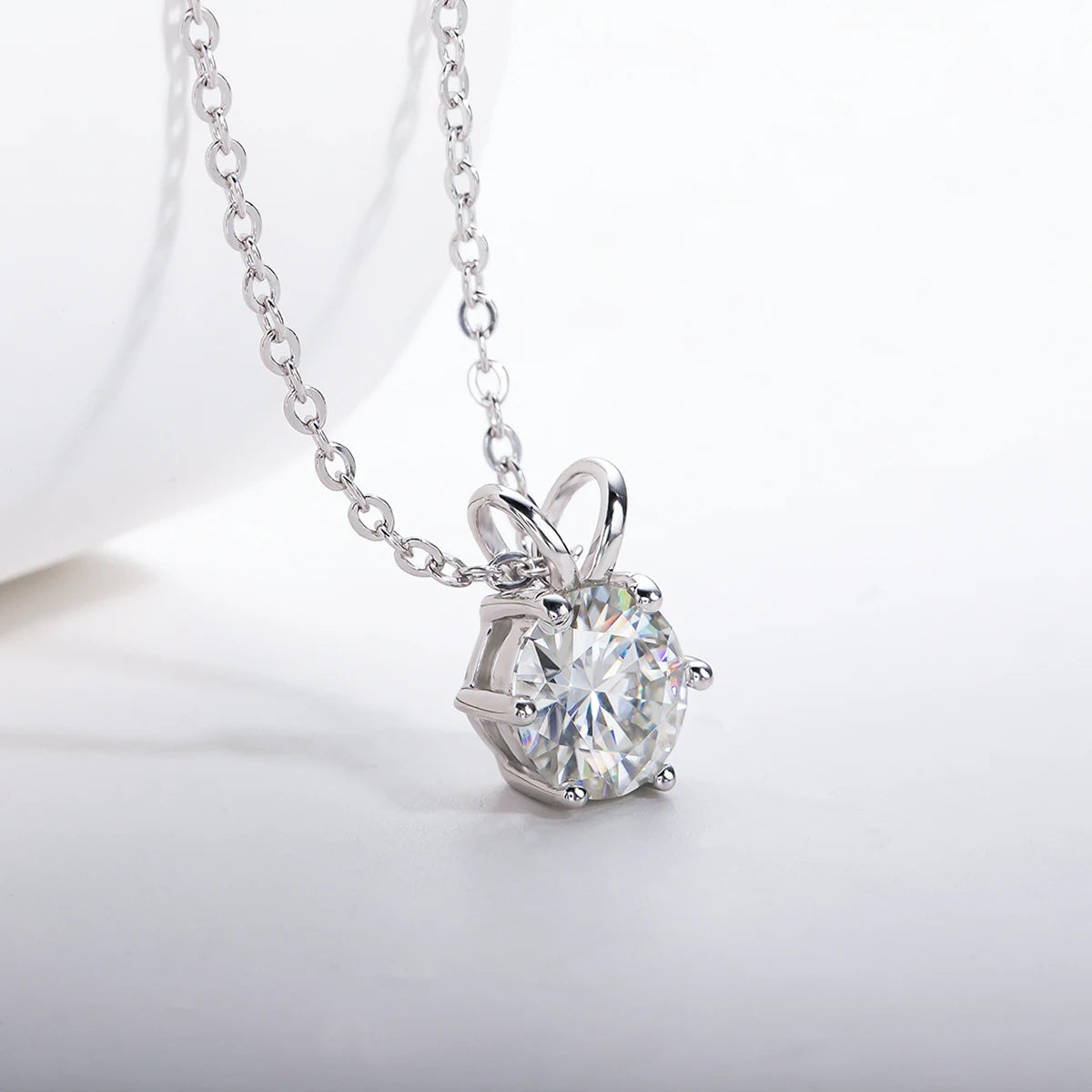 Glamourous Galaxy Moissanite Necklace