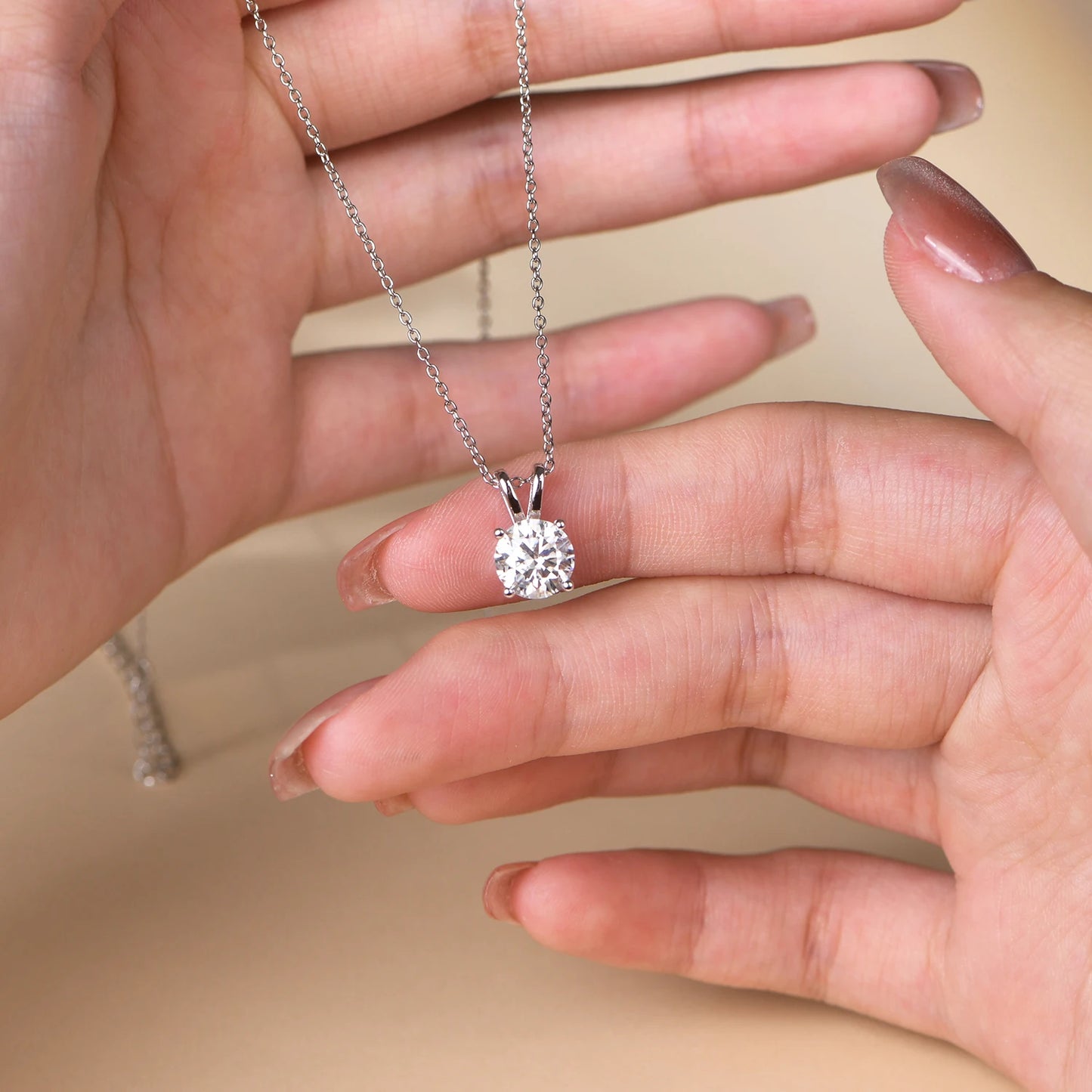 Celestial Symphony Moissanite Necklace