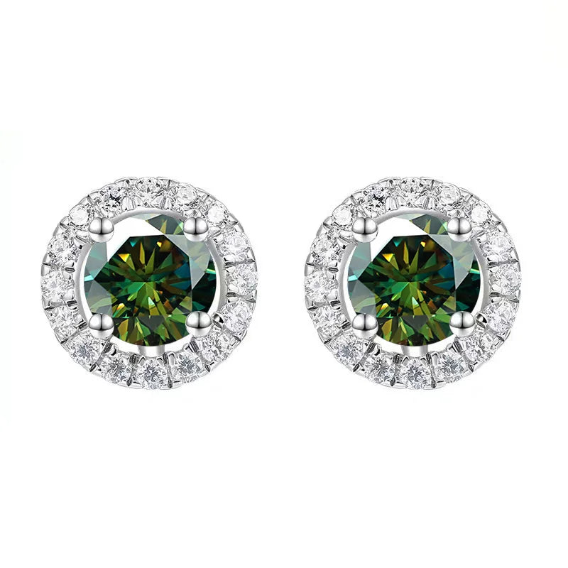 Moissanite Earring Mirage Studs