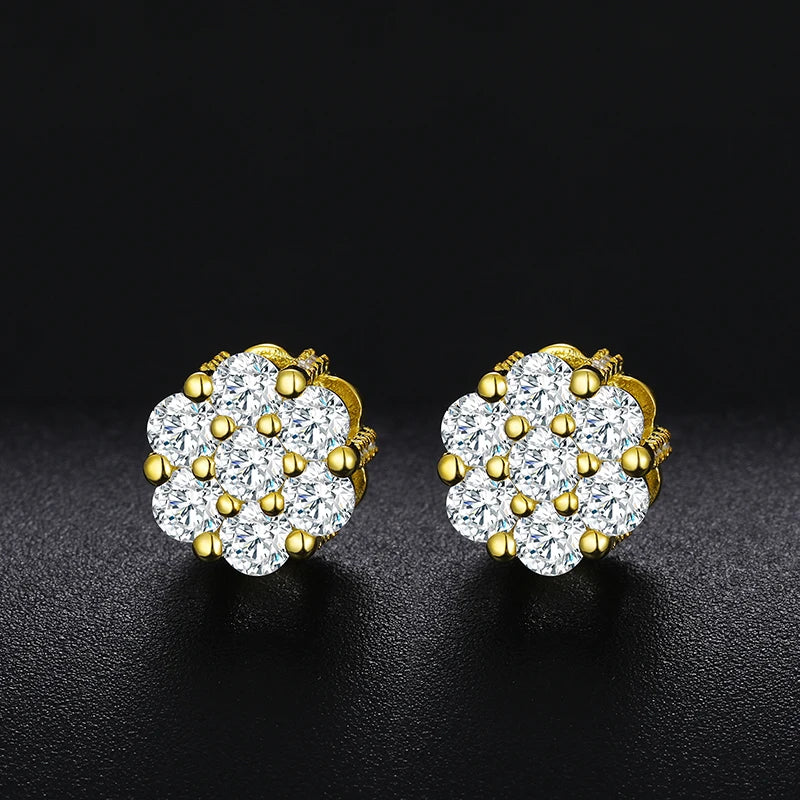 Moissanite Earrings Enigmatic