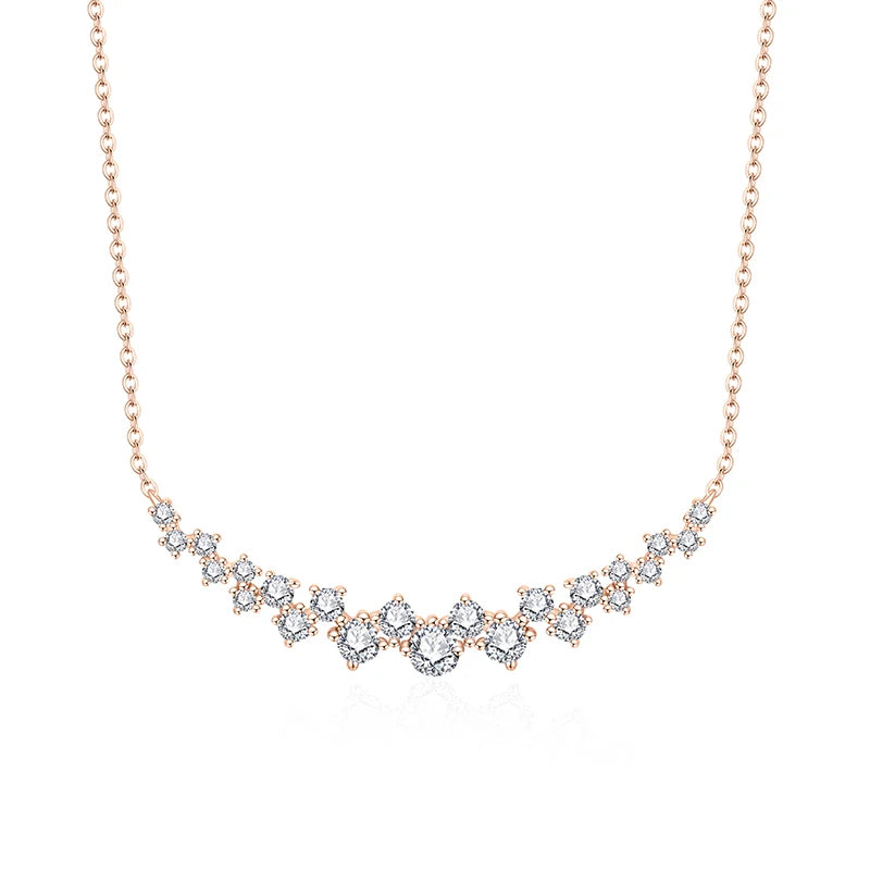 Majestic Radiance Moissanite Necklace