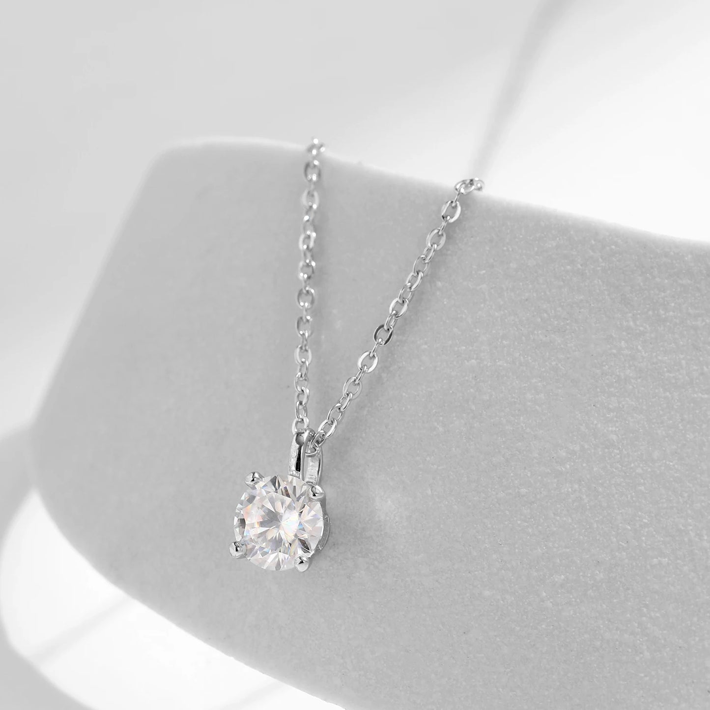 Radiant Rhapsody Moissanite Necklace