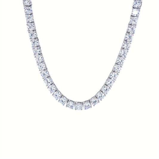 5mm Moissanite Tennis Necklace