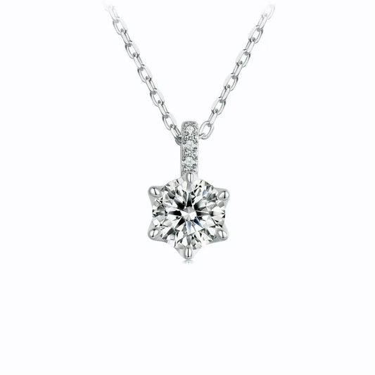 Serenity Glow Moissanite Necklace