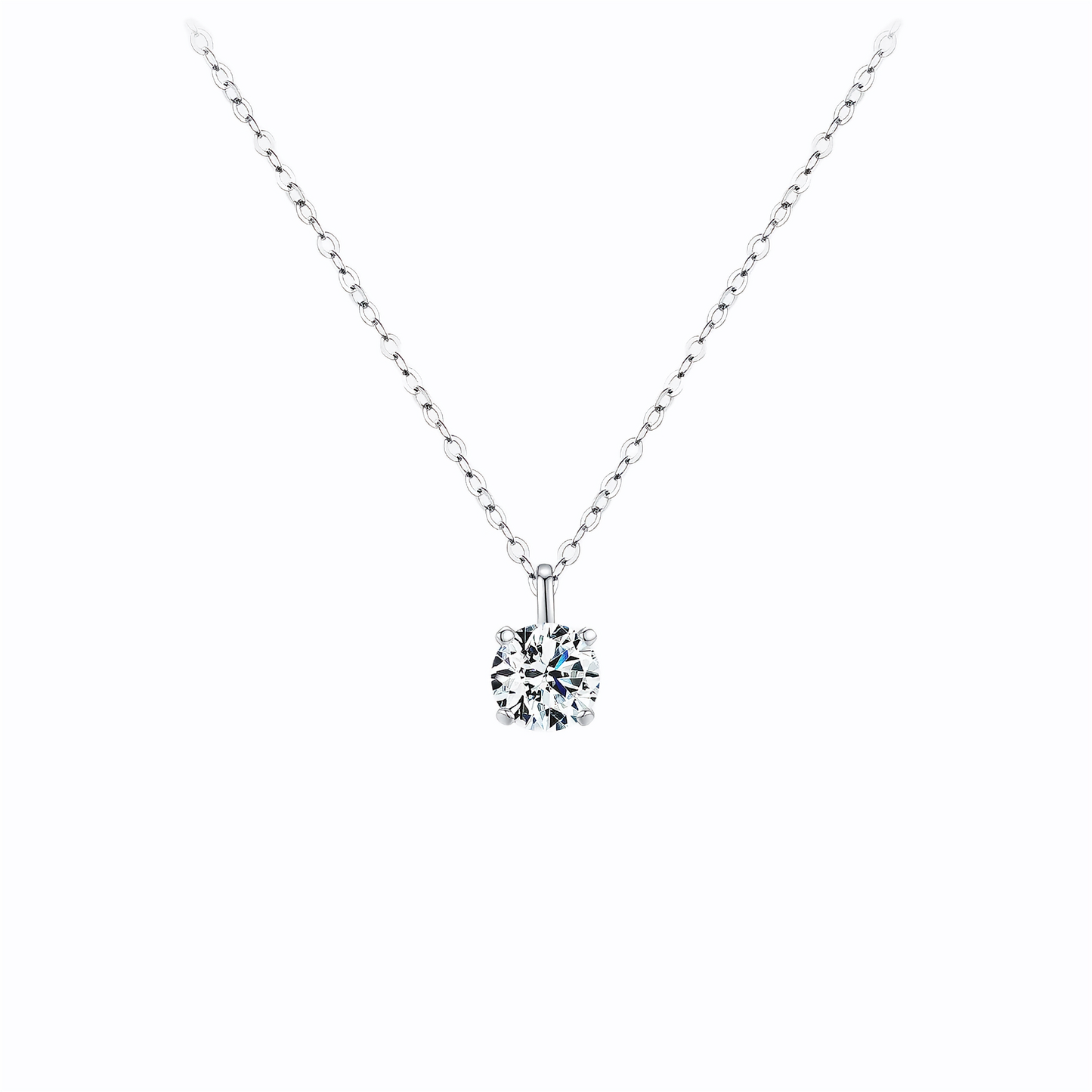 Radiant Rhapsody Moissanite Necklace