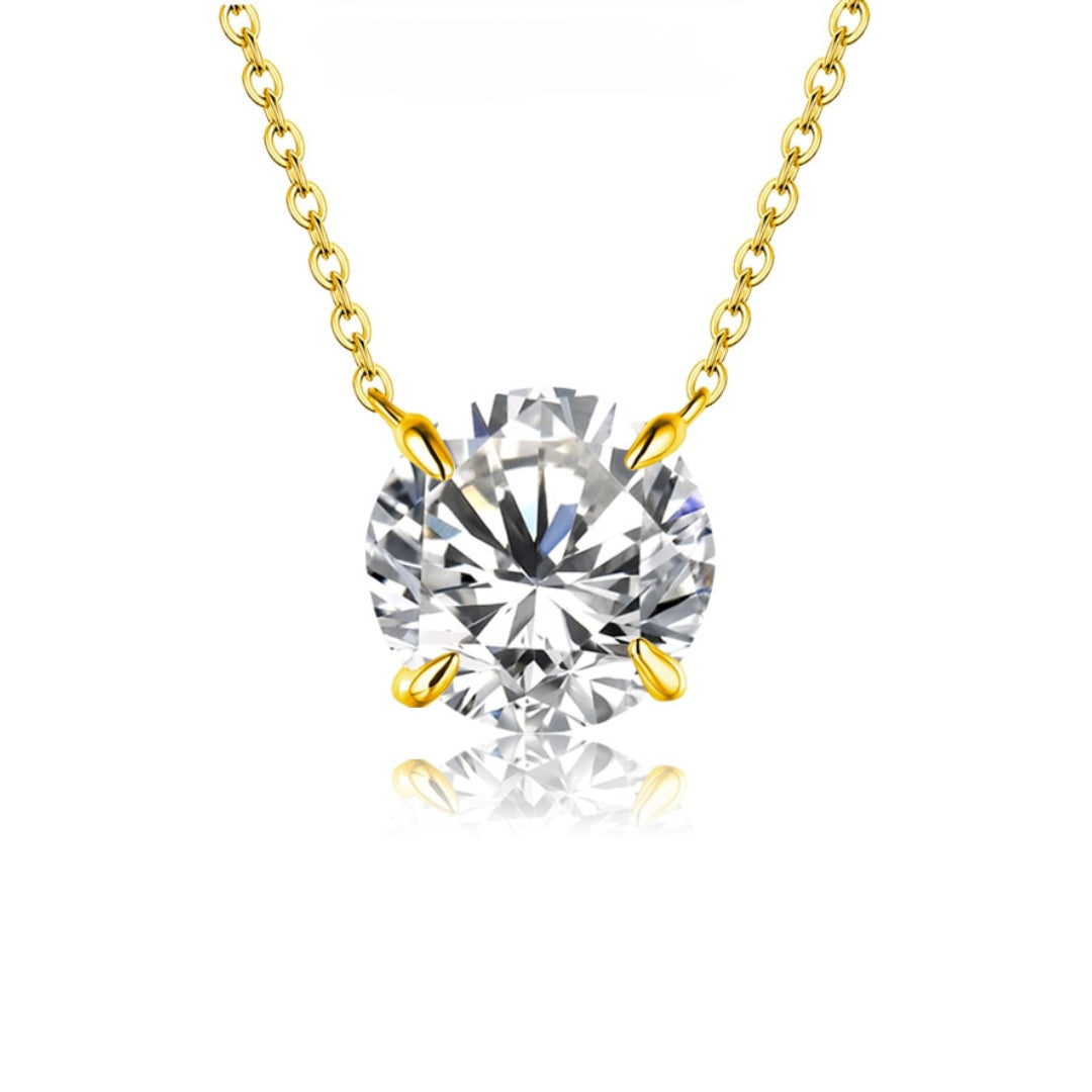 Timeless Luster Moissanite Necklace