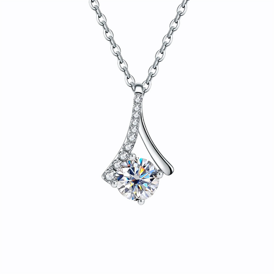 Enchanted Ember Moissanite Necklace