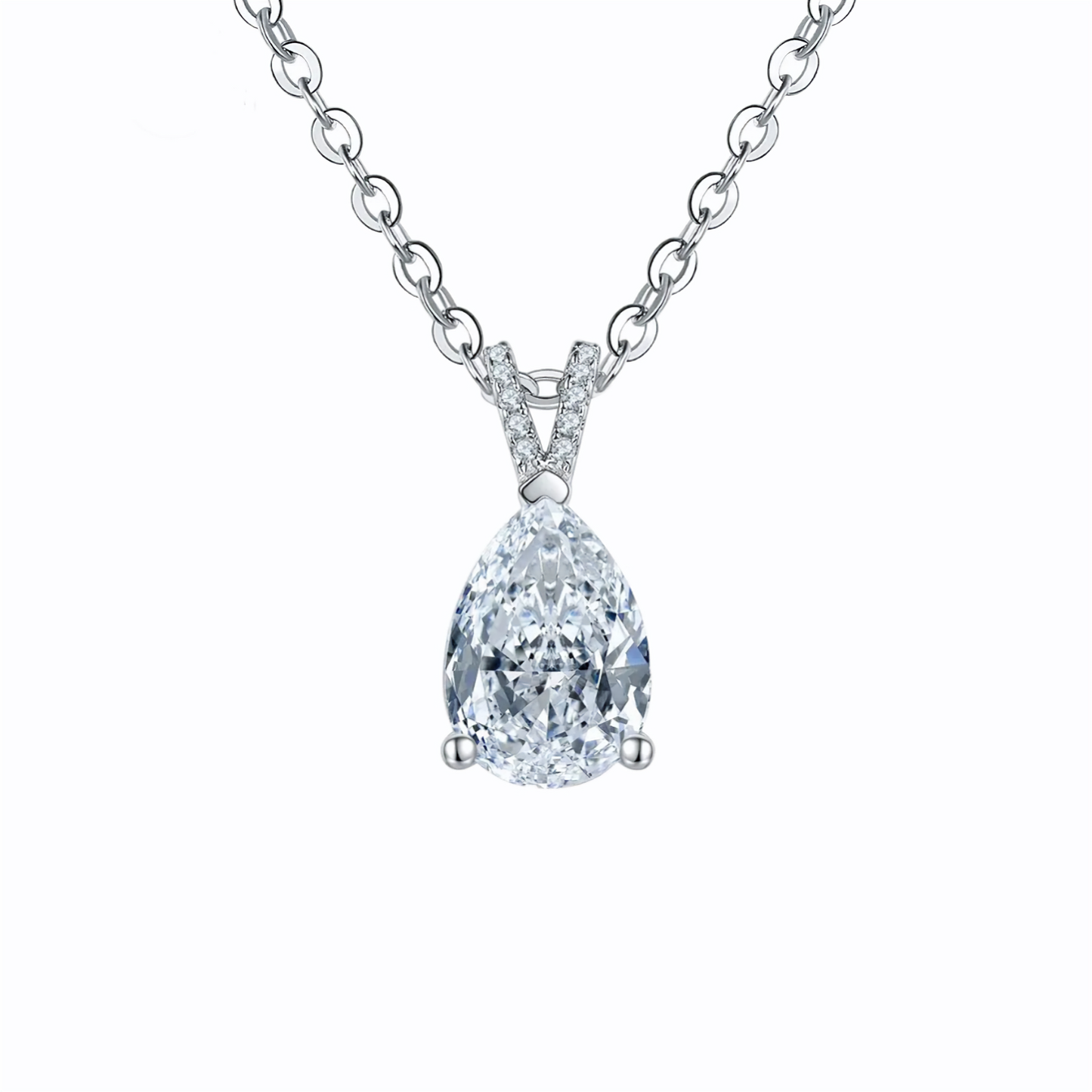 Radiant Reverie Moissanite Necklace