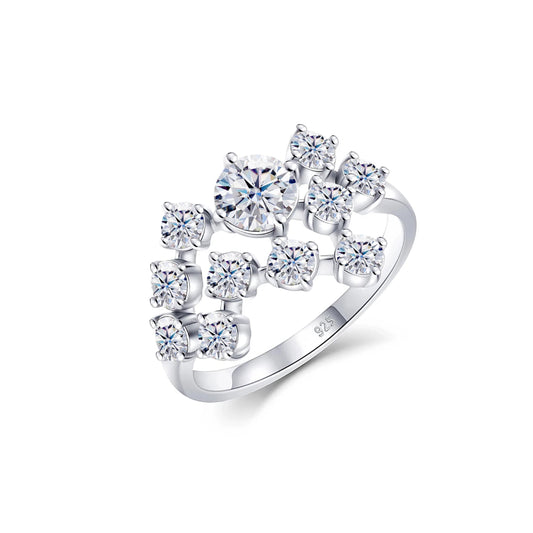 Moissanite Ring Regal