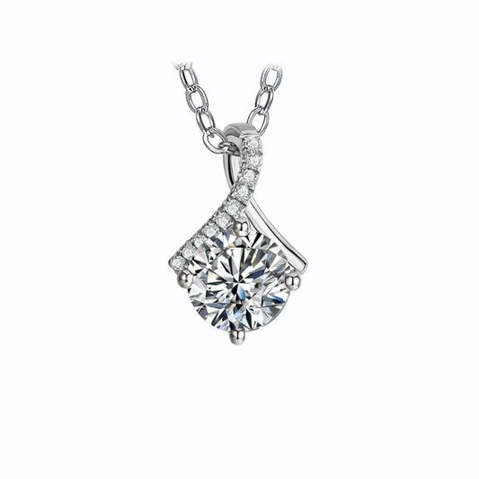 Luxe Luminosity Moissanite Necklace