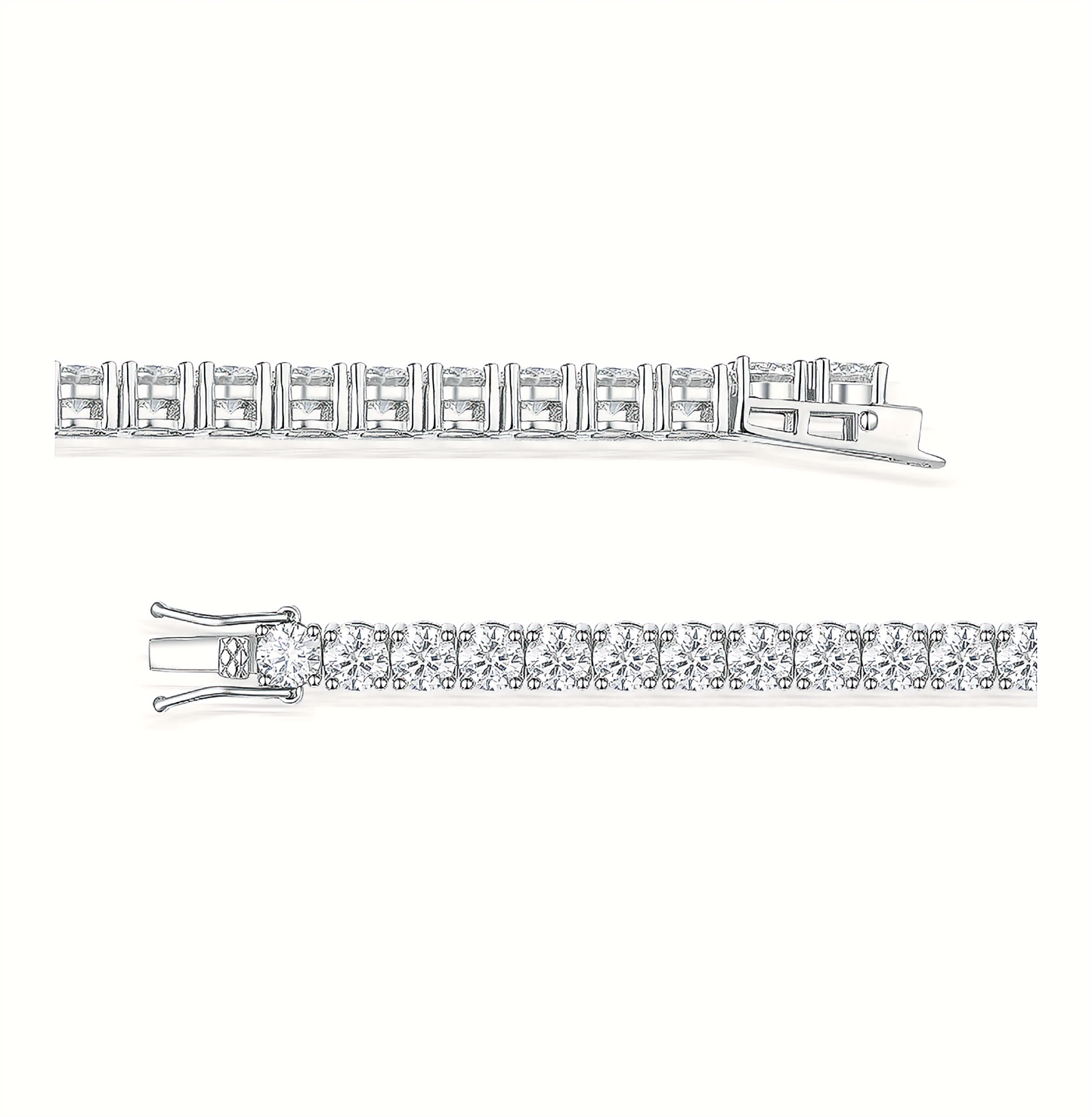 5mm Moissanite Tennis Bracelet