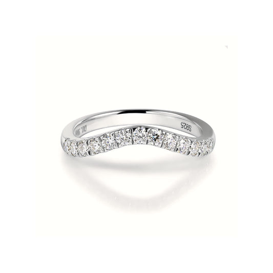 Moissanite Ring Eternity