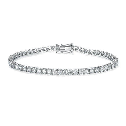 3mm Moissanite Tennis Bracelet