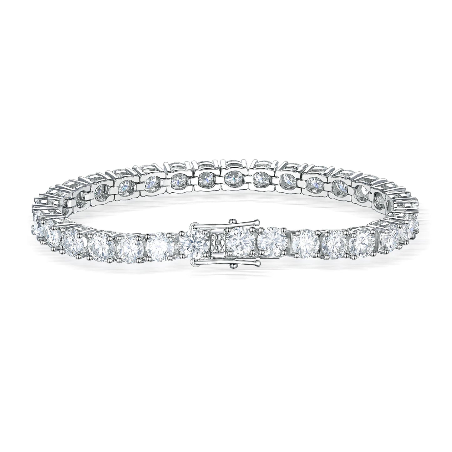 5mm Moissanite Tennis Bracelet