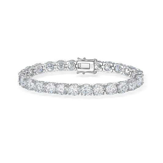 6.5mm Moissanite Tennis Bracelet