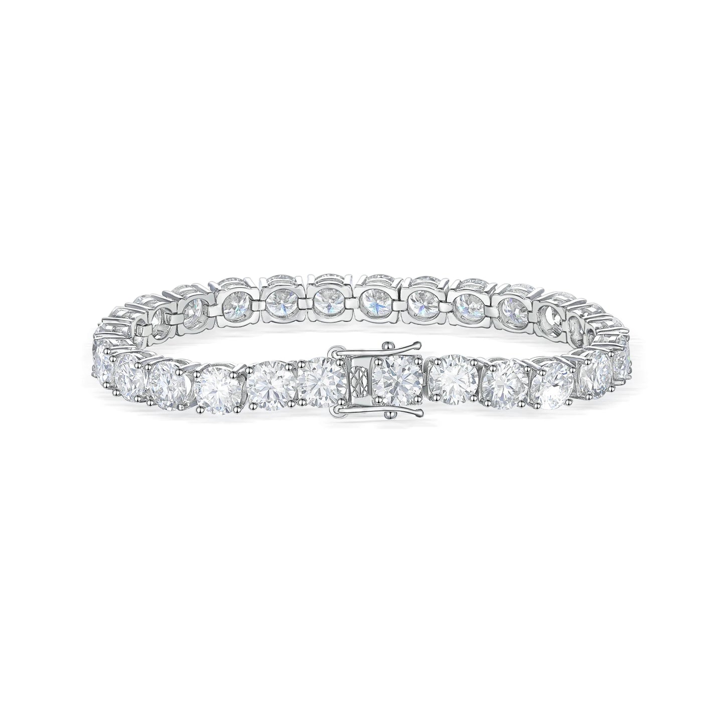 6.5mm Moissanite Tennis Bracelet